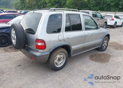 2002 Kia Sportage z USA, uszkodzony, nr VIN KNDJA723525157580